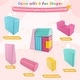 preview thumbnail 6 of 7, Gymax 6 PCS Kids Climber Play Set Indoor Foam Climb & Crawl Activity