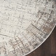 preview thumbnail 16 of 31, Nourison Emily Indoor only Ivory Grey Abstract Area Rug