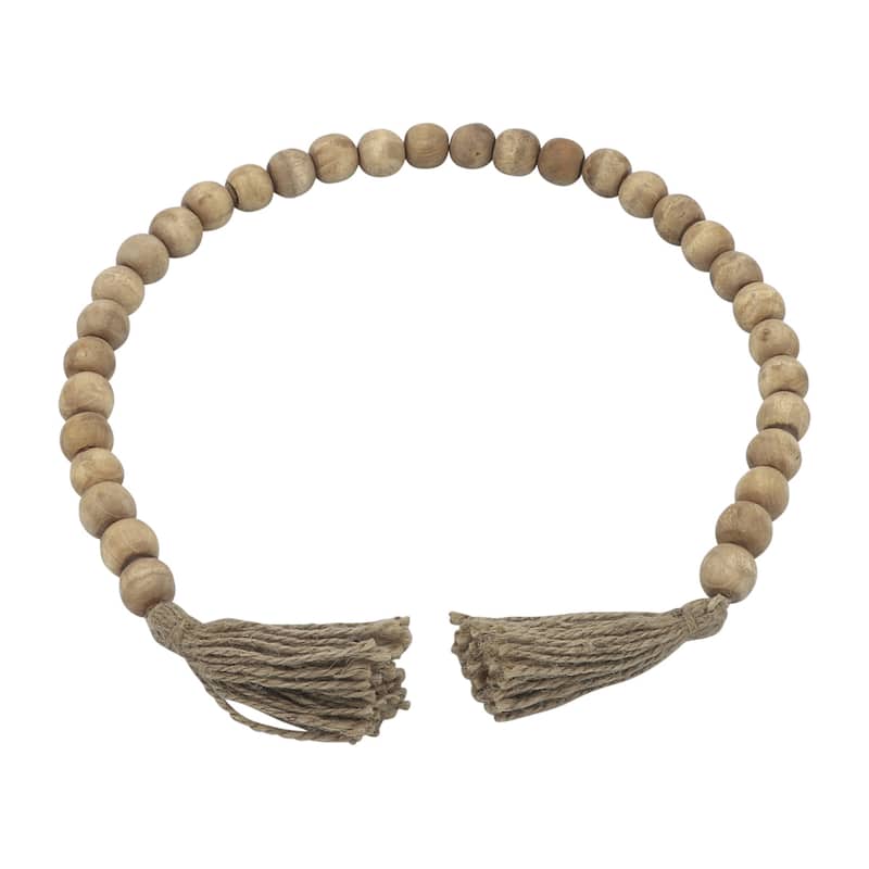 Sagebrook Home Double Bead Garland
