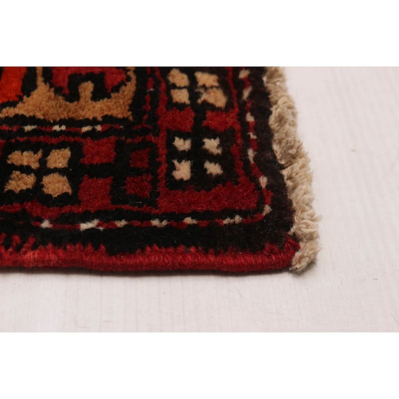 ECARPETGALLERY Hand-knotted Konya Anatolian Red Wool Rug - 3'5 x 10'11