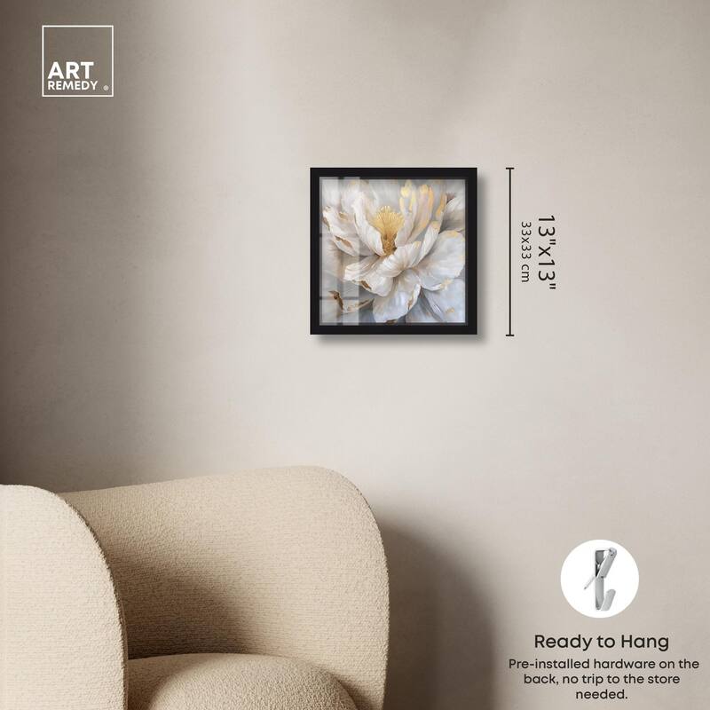 Golden Veins of Grace Shadowbox by Art Remedy