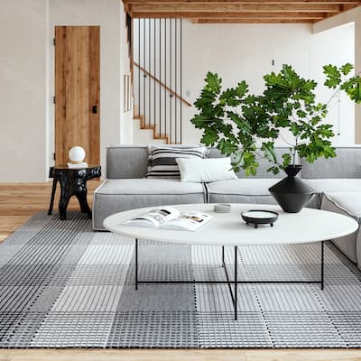 Oregon Plaid Wool Area Rug