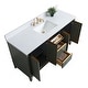 preview thumbnail 57 of 177, Vanity Art Bathroom Vanity with Ceramic Sink and Engineered Marble Top