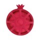 preview thumbnail 2 of 1, Hudson Baby Silicone Teether, Pomegranate