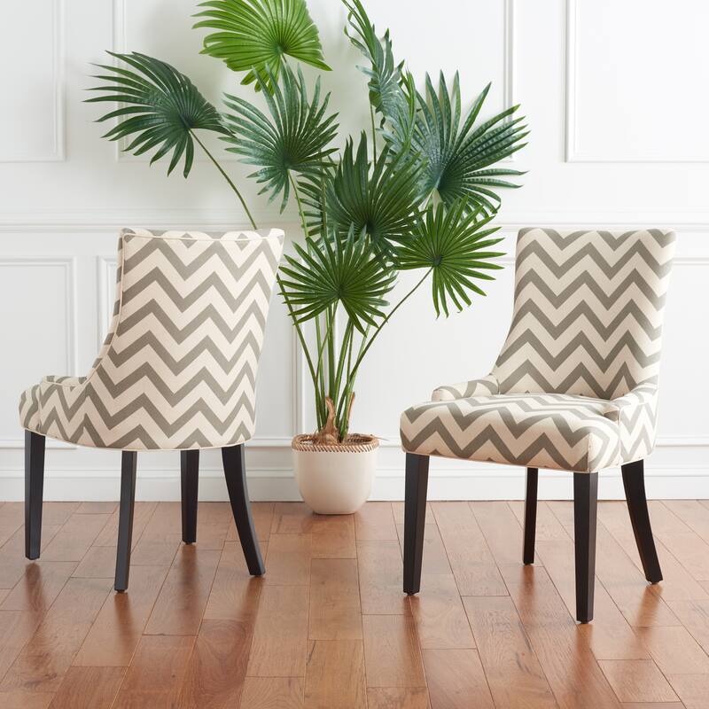 SAFAVIEH Lester Dining Chair (Set of 2) - 24"W x 25"D x 39"H