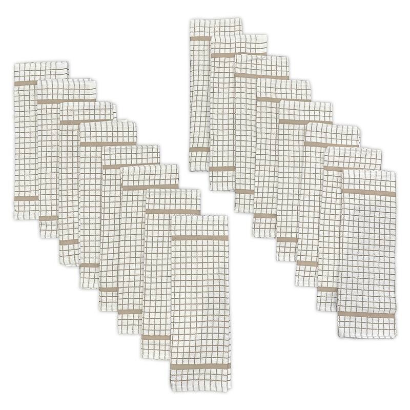 Hampton 16 Piece Dishcloth Set - Beige