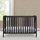 preview thumbnail 6 of 8, Delta Children Heartland 4-in-1 Convertible Crib Black