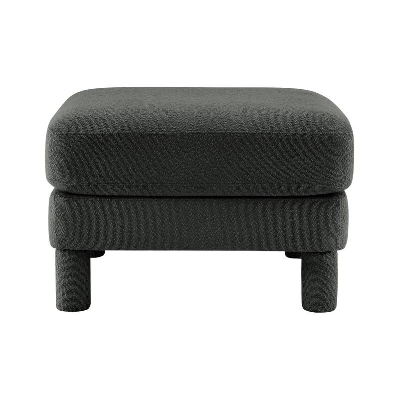 Minimalist Ottoman - DARK GREY