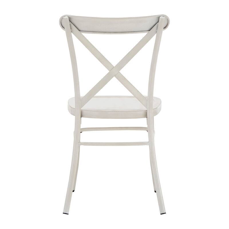 Wilmington II 42" 5-Piece Metal Chair Dining Set by iNSPIRE Q Classic