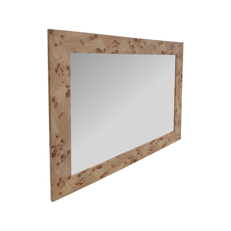 Burled Vanity Mirror - 40H x 30W x 1D