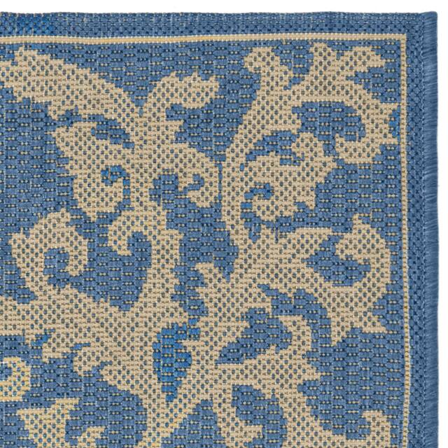 SAFAVIEH Courtyard Darline Indoor/ Outdoor Waterproof Patio Backyard Rug