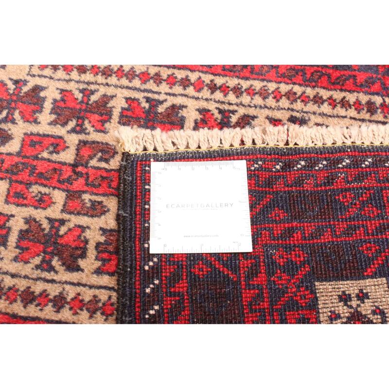 ECARPETGALLERY Hand-knotted Teimani Tan Wool Rug - 2'11 x 5'1