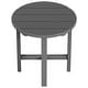 preview thumbnail 13 of 69, Polytrends Altura Eco-friendly All Weather Round 18" Side Table