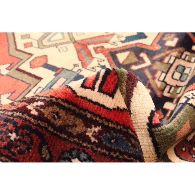 ECARPETGALLERY Hand-knotted Anadol Red Wool Rug - 3'5 x 7'0