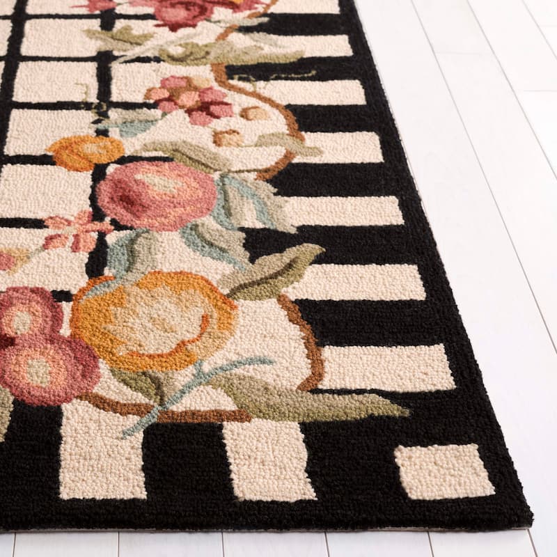 SAFAVIEH Handmade Chelsea Valeriea French Country Wool Rug