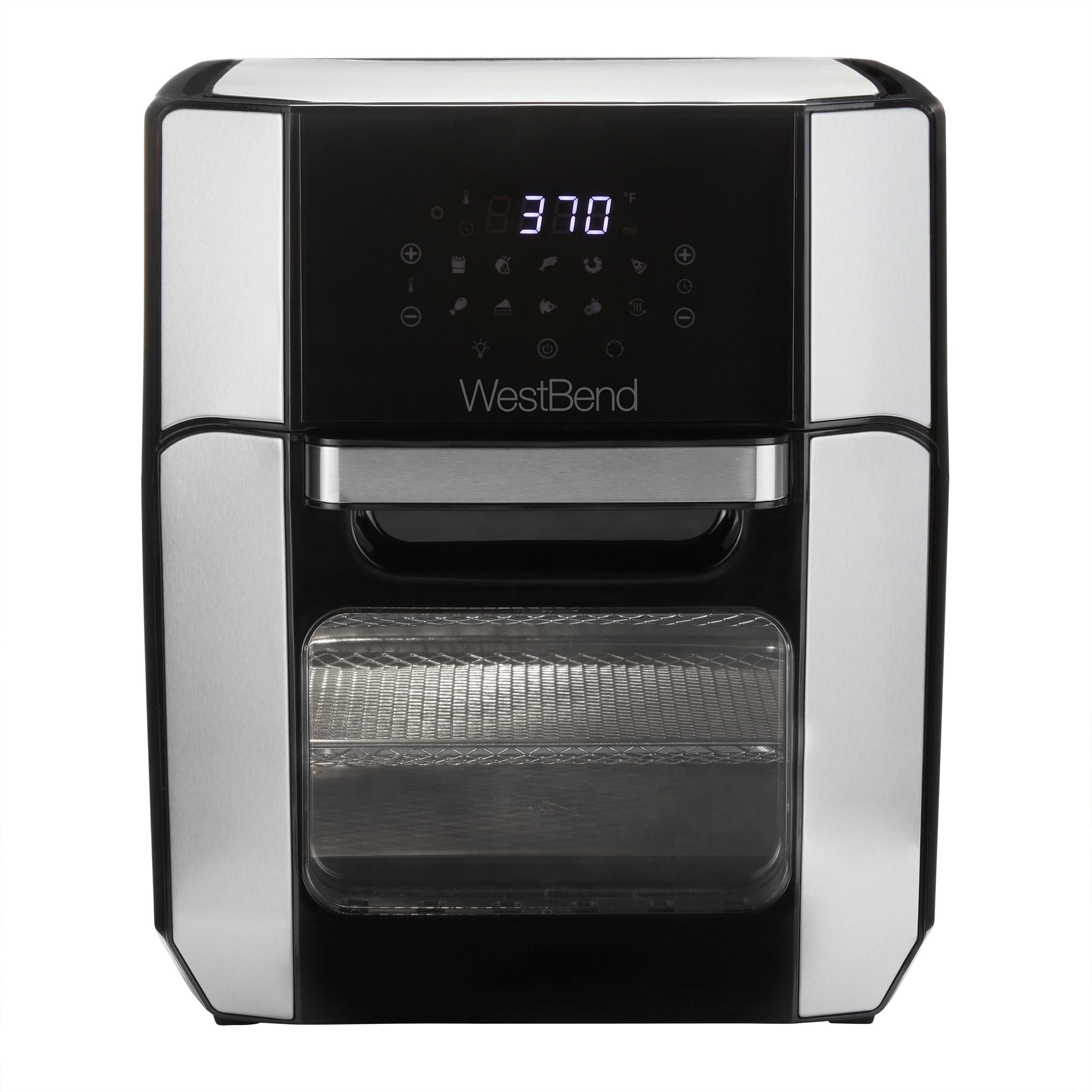 West Bend XL Digital Air Fryer Oven with 10 Presets and 6 Functions, 12.6 Qt Capacity