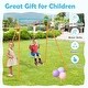 preview thumbnail 7 of 16, Gymax Toddler Swing Heavy Duty Metal Swing Set w/ A Frame Adjustable