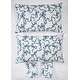 preview thumbnail 3 of 4, Truly Soft Printed Bow 4 Piece Sheet Set Full - White/Blue