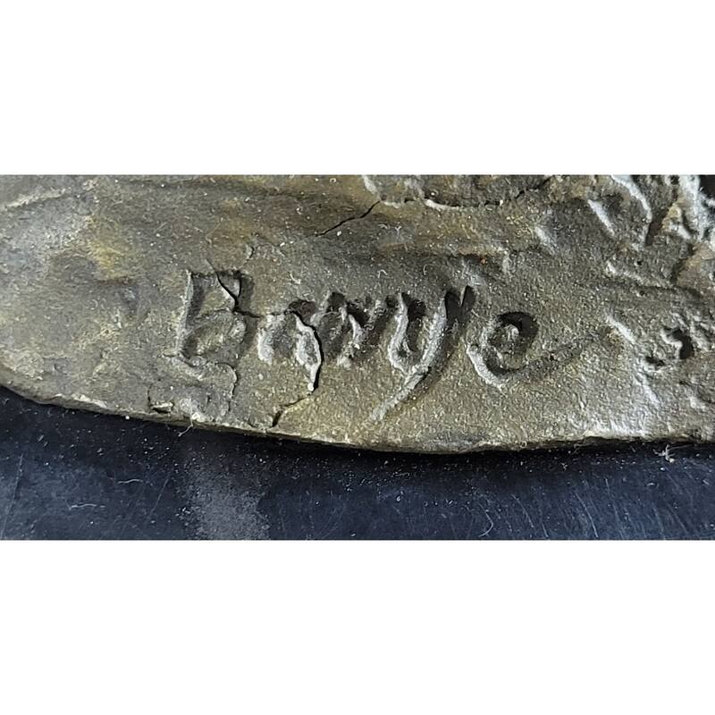 Pheasant Grouse Game Bird Hunter Bronze Marble Statue Sculpture Wildlife Trophy