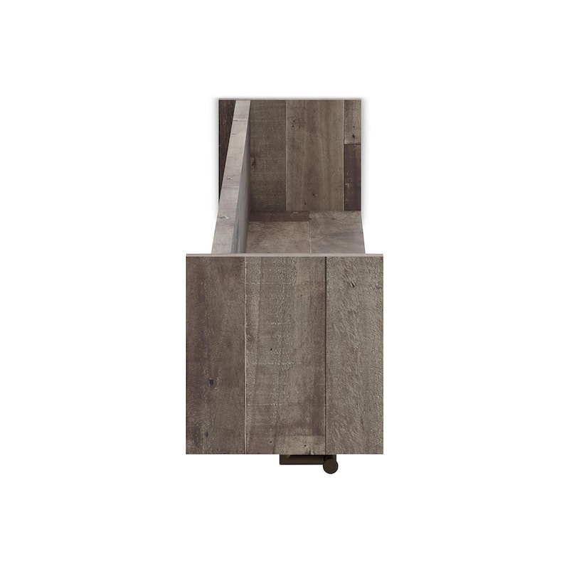 Signature Design by Ashley Wall Mounted Coat Rack with Shelf - 52.75" W x 7.5" D x 7.5" H