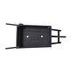 preview thumbnail 9 of 11, Wooden Wheelbarrow Planter Pot Garden Dark Grey Cart Planter Box