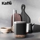preview thumbnail 5 of 9, Glass Storage Container. Coffee Canister by Kaffe - Stainless Steel