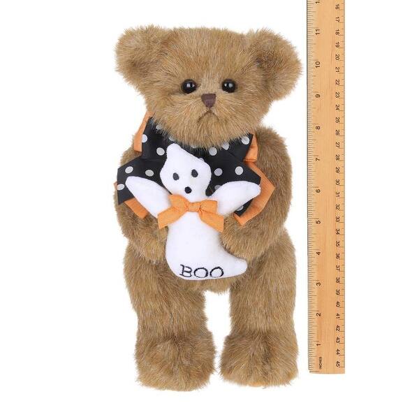 Bearington Bearington Beary Scary, Stuffed Animal Halloween Teddy Bear with Ghost, 12"