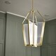 preview thumbnail 9 of 7, Kichler Calters 19.75 inch LED Pendant with Champagne Gold Finish