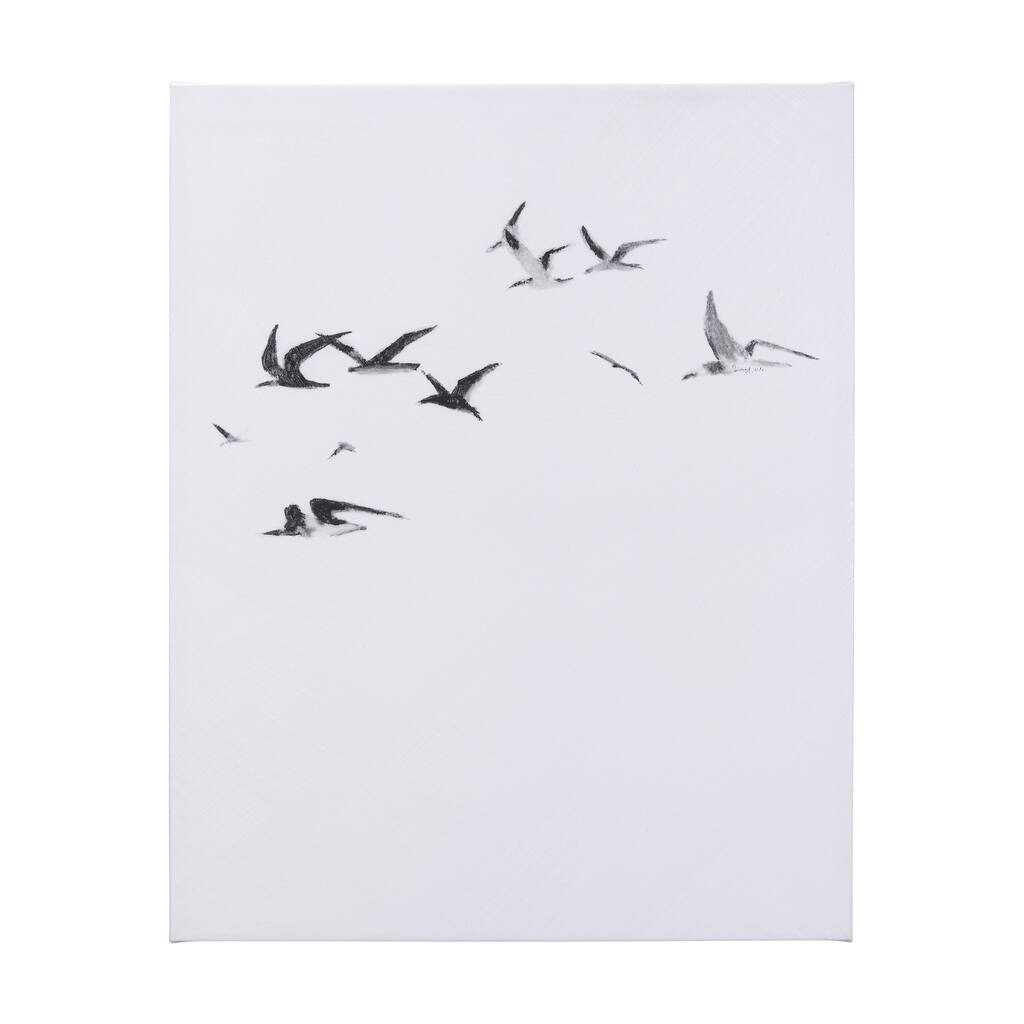 Fly Away II (40 x 50 ) Canvas Art Print
