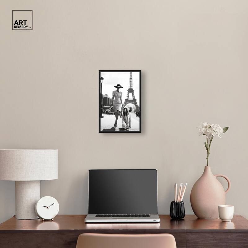 Fashionable Locks Noir Canvas by Art Remedy