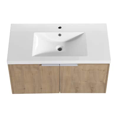 Topcraft Wall Mount Bathroom Cabinet with Sink