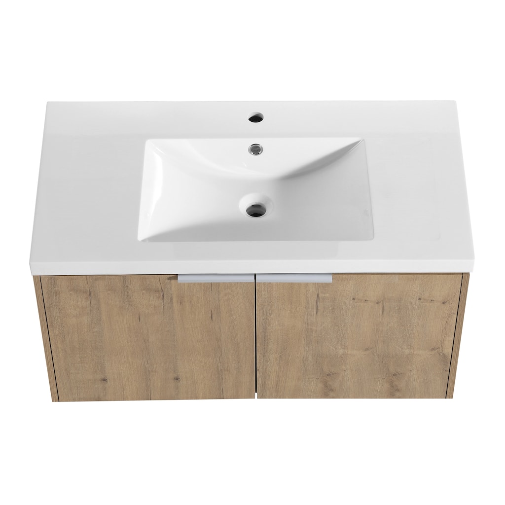 Topcraft Wall Mount Bathroom Cabinet with Sink