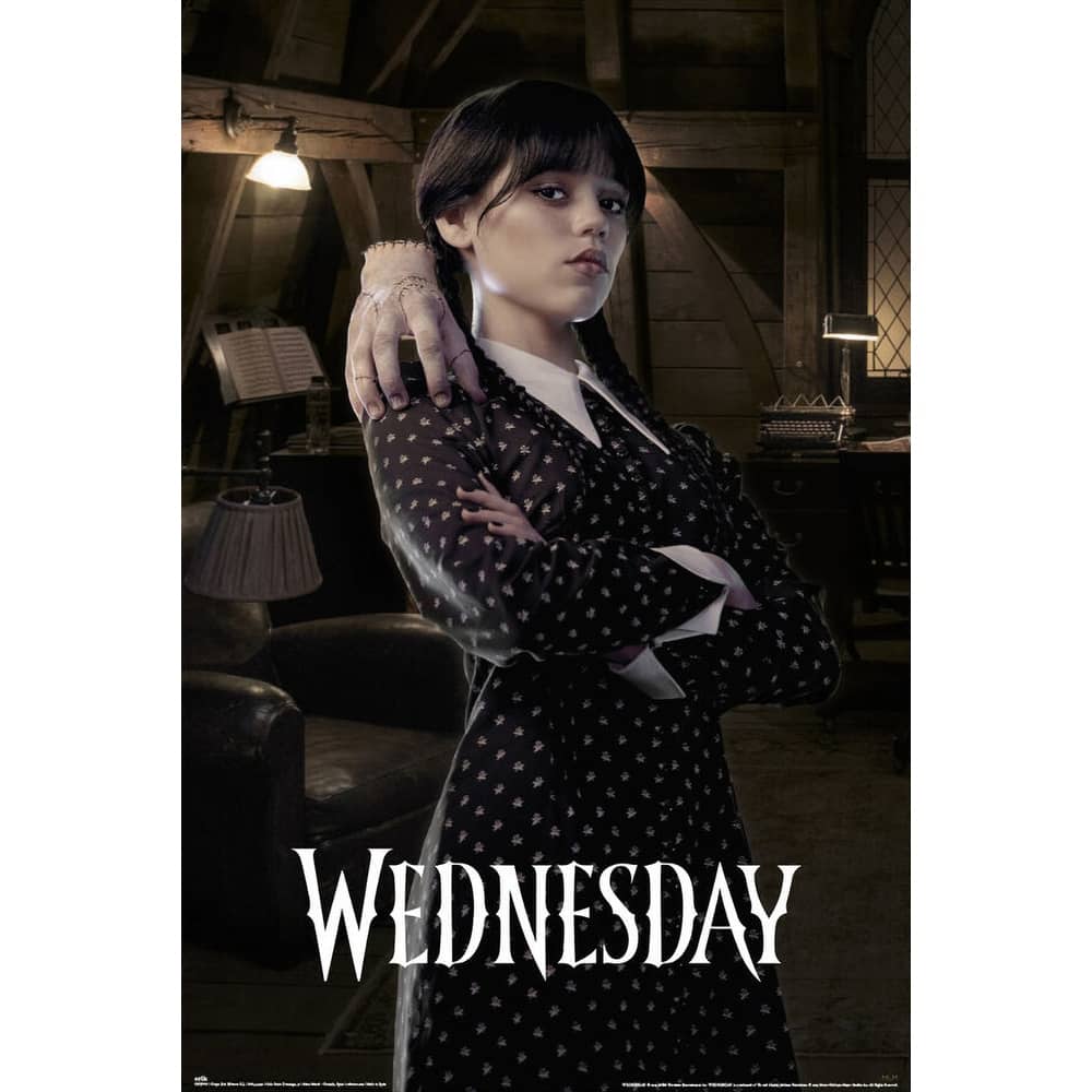 Wednesday - Room Art Poster - 24 x 36 Inch