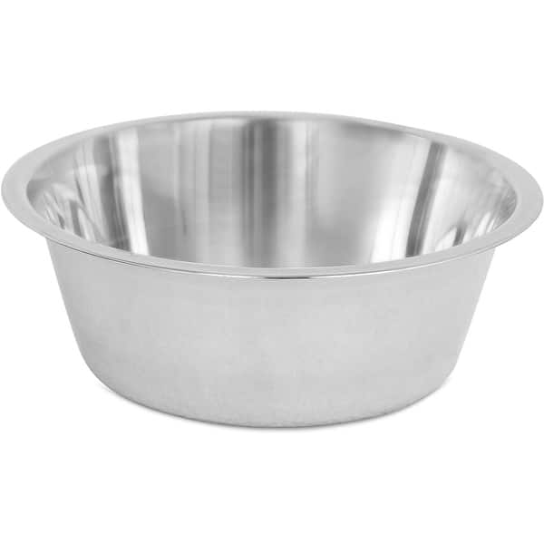 Dog Bowls Set Stainless Steel Double Dog Bowl with No-Spill No