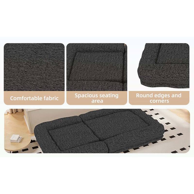 Folding Sofa Chair with 5 Adjustable Positions for Ultimate Relaxation and Comfortable Gaming,Meditation,and Lounging
