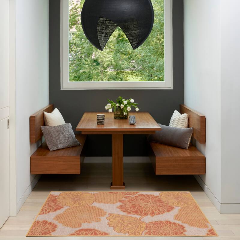 Nourison Garden Oasis Indoor/Outdoor Nature Area Rug