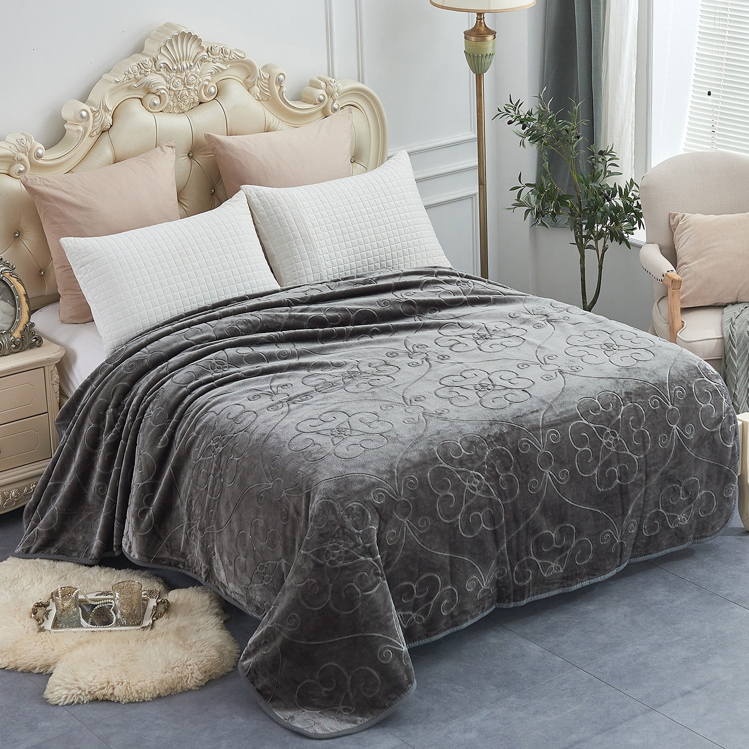 Plush discount mink blanket