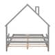 preview thumbnail 10 of 28, Full House-Shaped Headboard Bed With Handrails