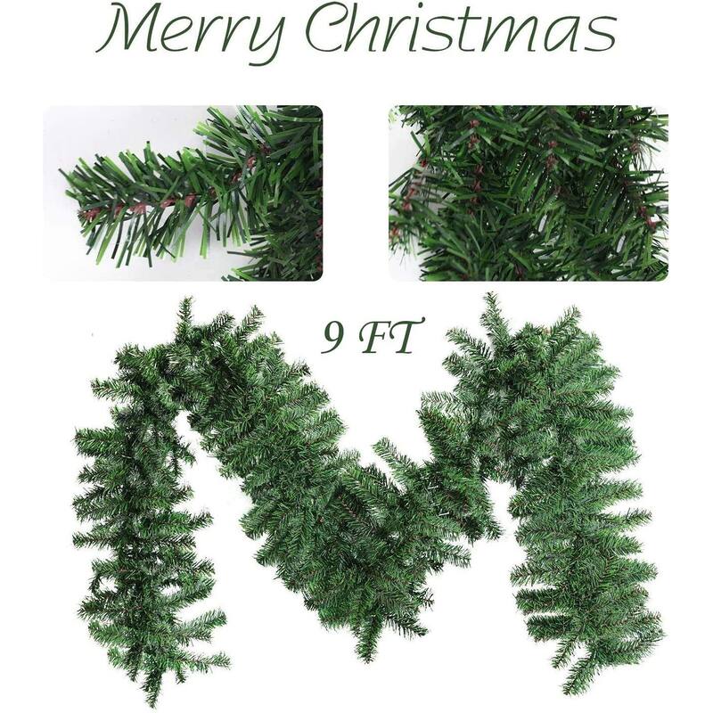 9' x 10" Pine Artificial Christmas Garland - Unlit