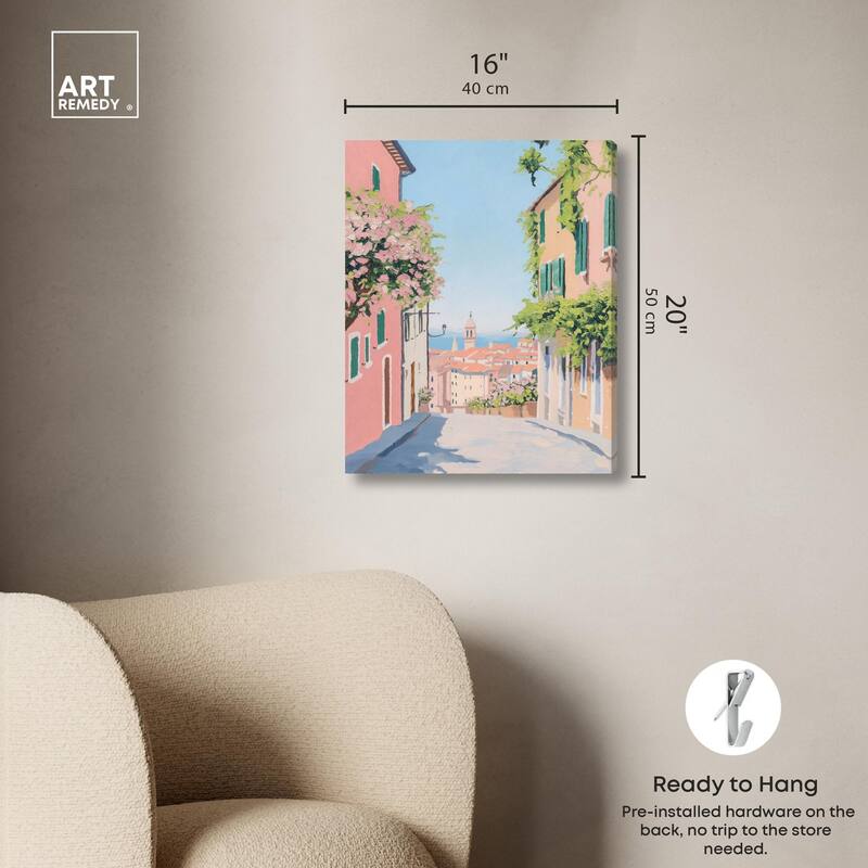 Adrift in Venice Canvas Coastal Prints by Art Remedy, Gallery Wrapped