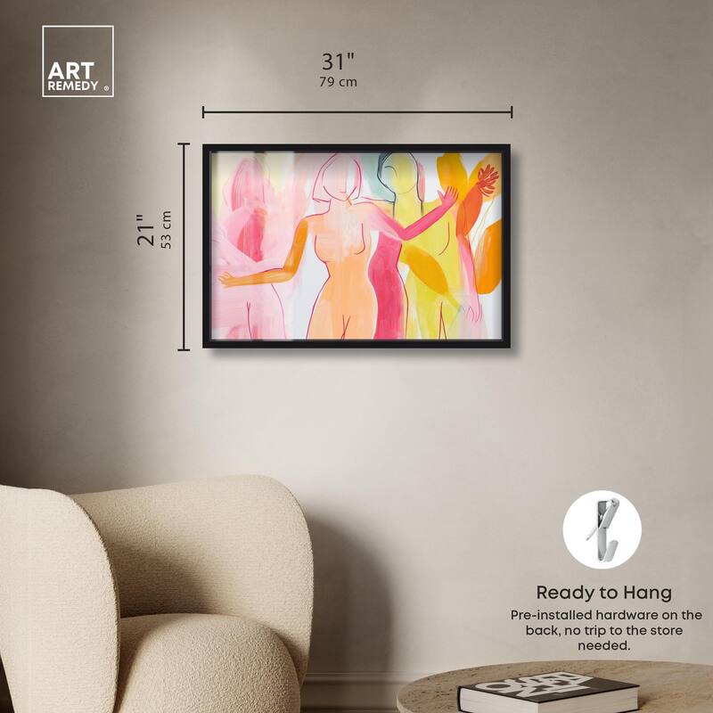 Three Graces Shadowbox by Art Remedy