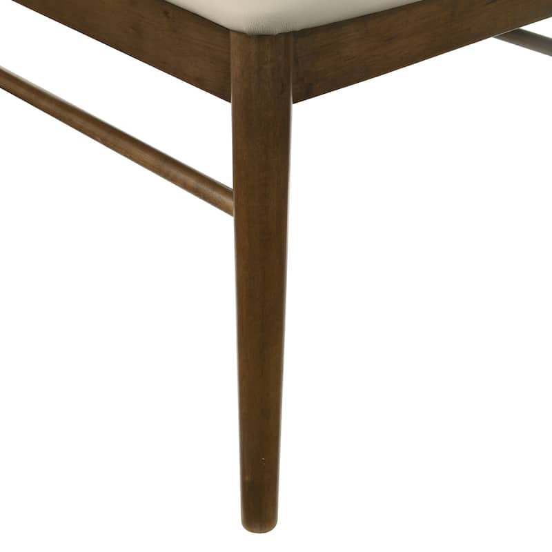 Dining Chairs, Curved Back Design, Set of 2, 22.83"W x 20"D x 31.1"H