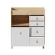 preview thumbnail 37 of 36, Storage Dresser Chest w/Changing Station for Infant Kids Bedroom White