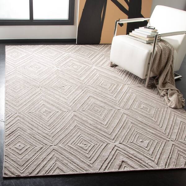 Shop Safavieh Handmade Mirage Somna Modern Abstract Viscose Rug Overstock 10465576