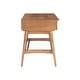 preview thumbnail 11 of 15, Lamine Rattan Mid-Century Desk