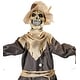 preview thumbnail 2 of 0, 72" Standing Animated Halloween Shaking Scarecrow