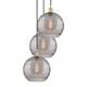 Option Satin Gold / Light Smoke Deco Swirl