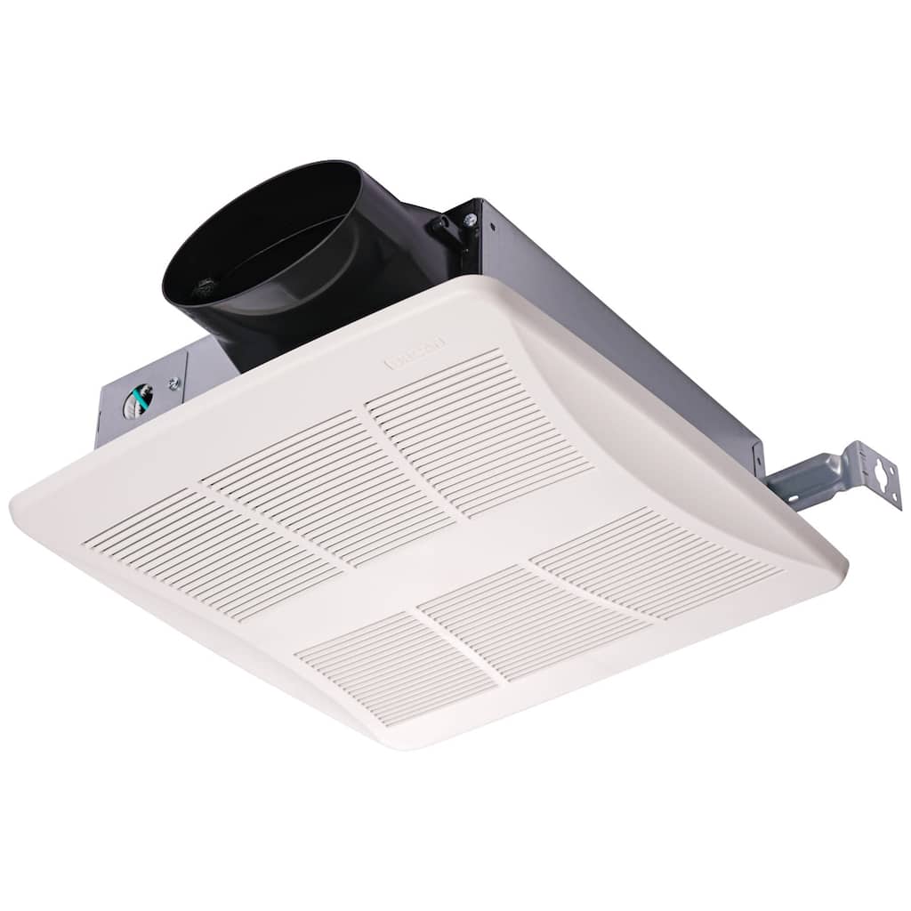 Broan LP510R Lo-Profile DC 100 CFM 1.2 Sone Ceiling Mounted Bath Fan