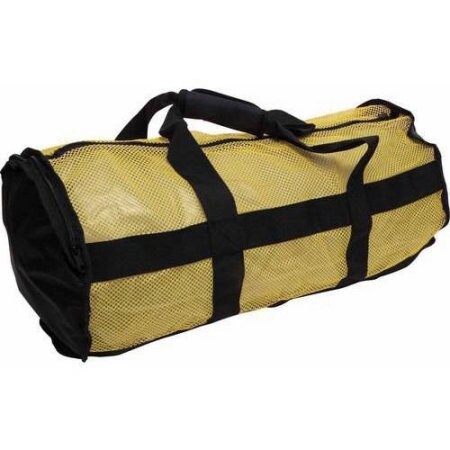 Natl Geo Clam Shell Mesh Duffle Dlx 2 Pocket -YL /BK
