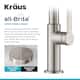 Kraus 2-Function 1-Handle 1-Hole Pulldown Sprayer Brass Kitchen Faucet